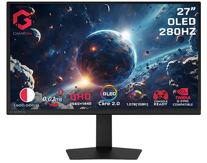 GAMEON GO27QDOLD280 – 27″ OLED 280 Hz