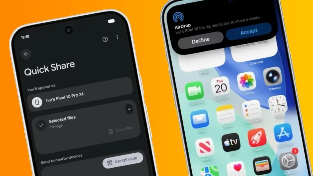 Samsung Galaxy S26 airdrop