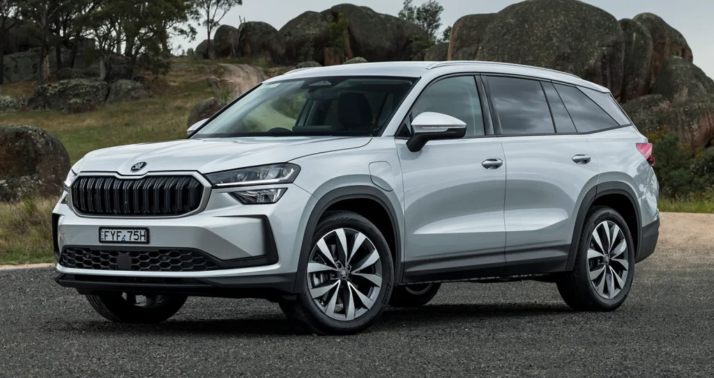 Skoda Kodiaq Plug-in Hybrid elektrikli araba