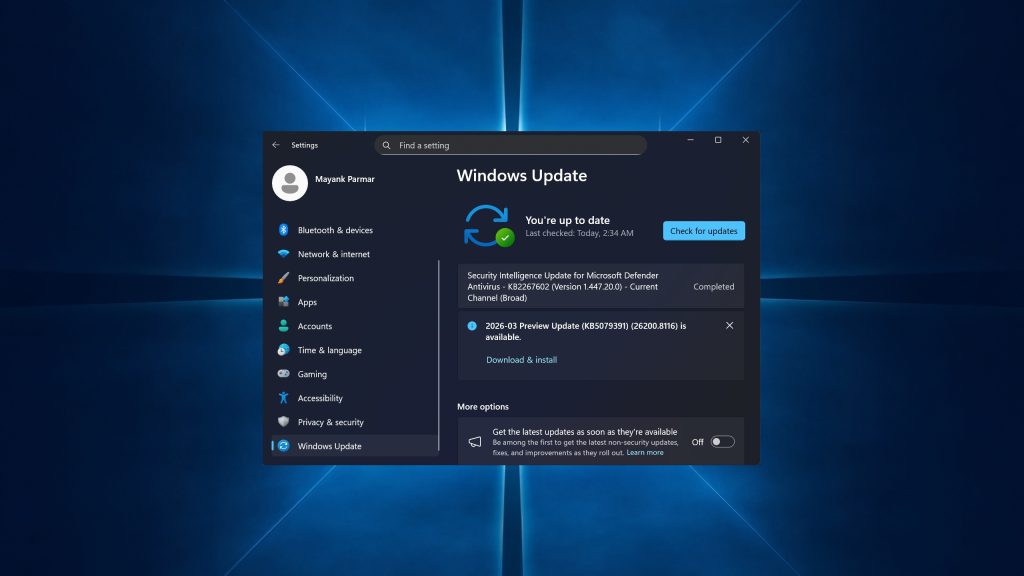 Windows 11 KB5079391 2026