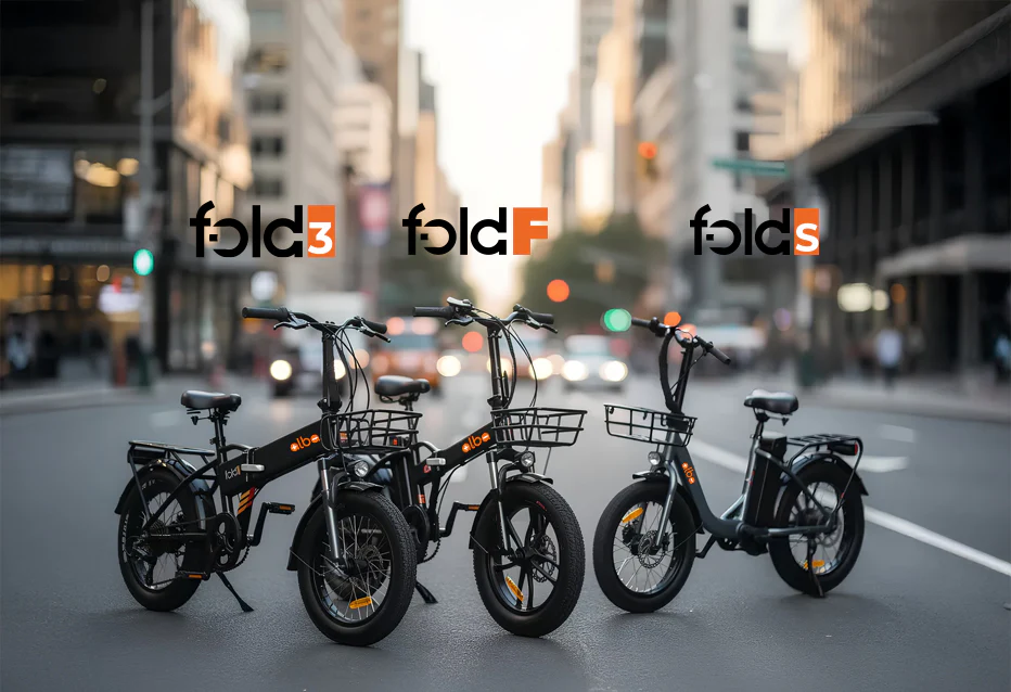 Alba Fold F-3 Elektrikli Katlanır Bisiklet