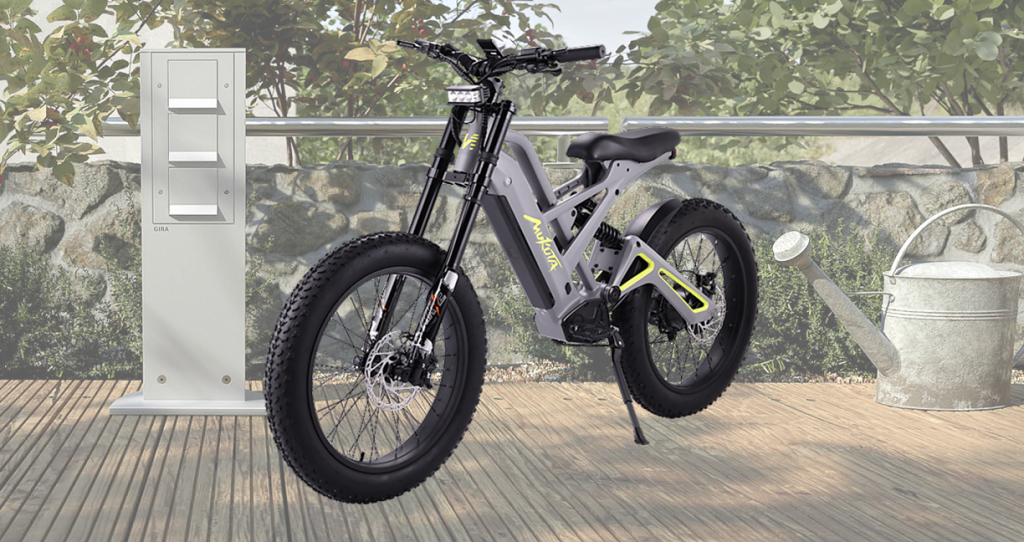 MUKUTA Knight Elektrikli Bisiklet Gri