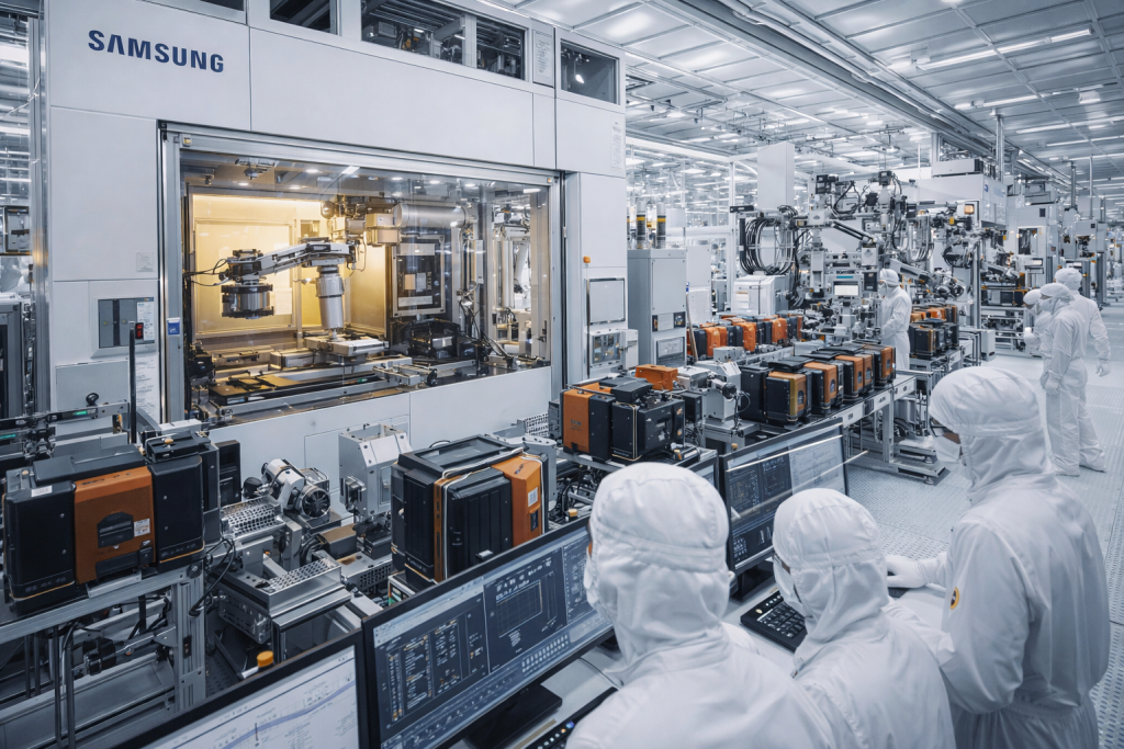 Samsung Çip Üretimi