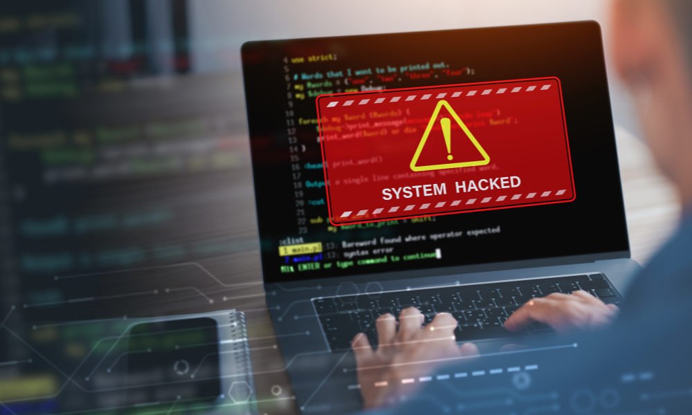 System Hacked ECOMMERCE