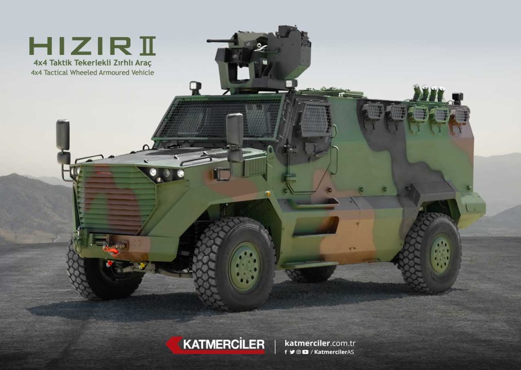 HIZIR II 4×4 Mayına Karşı Korumalı Zırhlı Araç