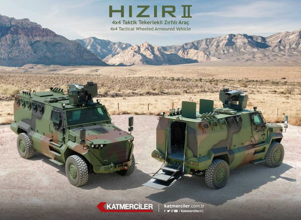 HIZIR II 4×4 Mayına Karşı Korumalı Zırhlı Araç