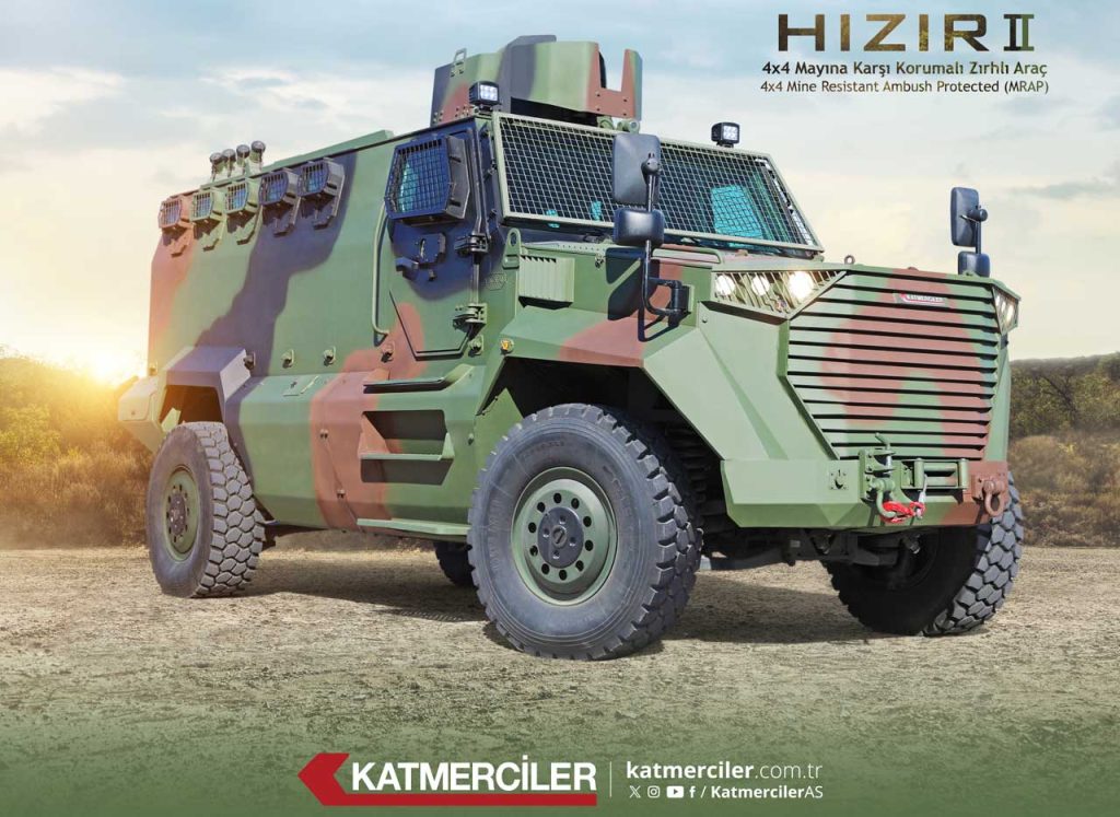 HIZIR II 4×4 Mayına Karşı Korumalı Zırhlı Araç