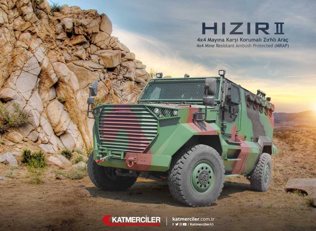 HIZIR II 4×4 Mayına Karşı Korumalı Zırhlı Araç