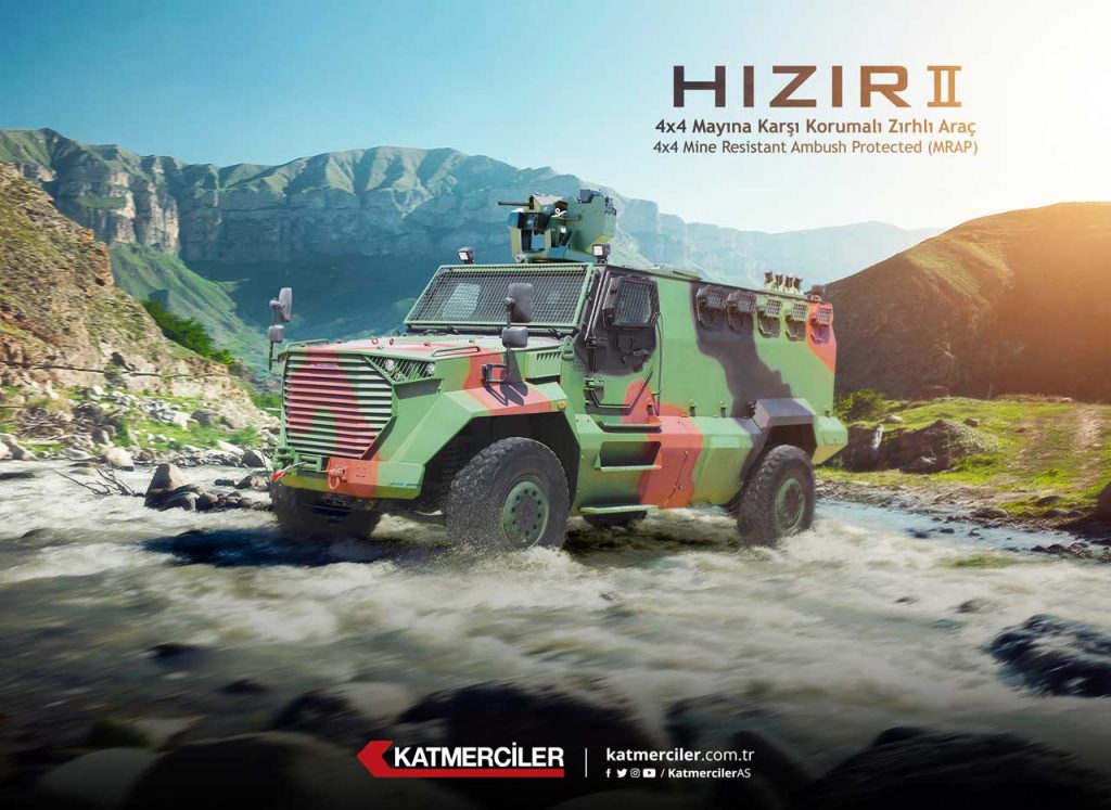 HIZIR II 4×4 Mayına Karşı Korumalı Zırhlı Araç