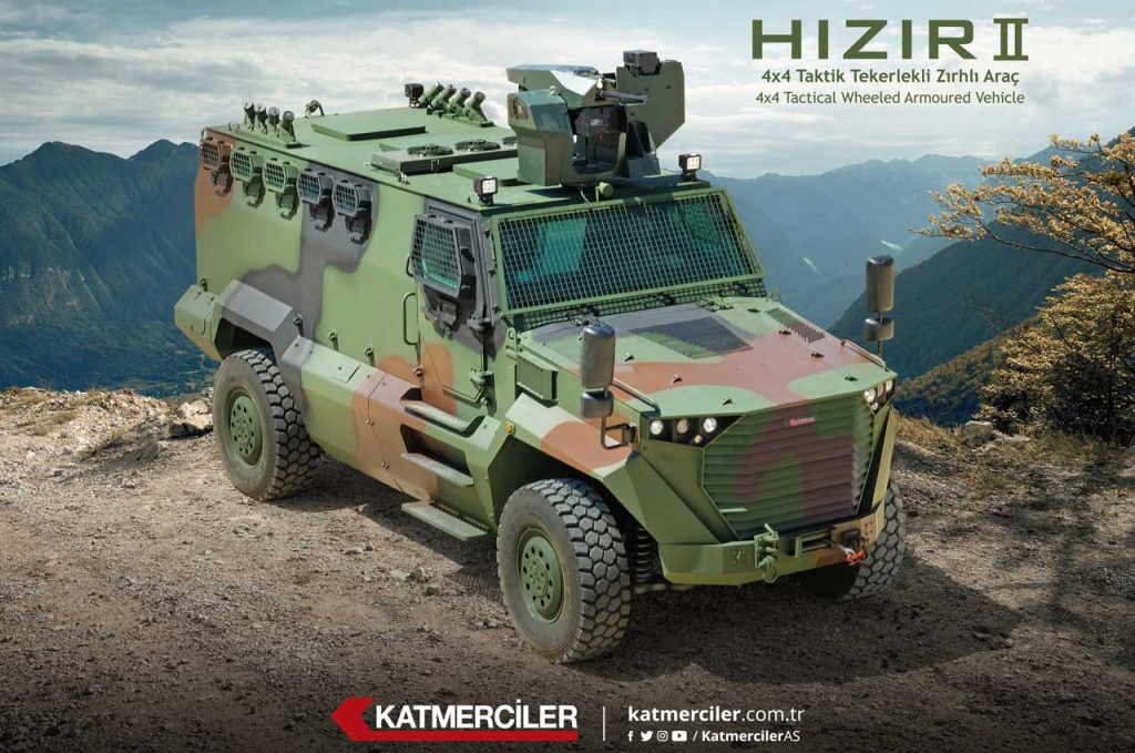 HIZIR II 4×4 Mayına Karşı Korumalı Zırhlı Araç