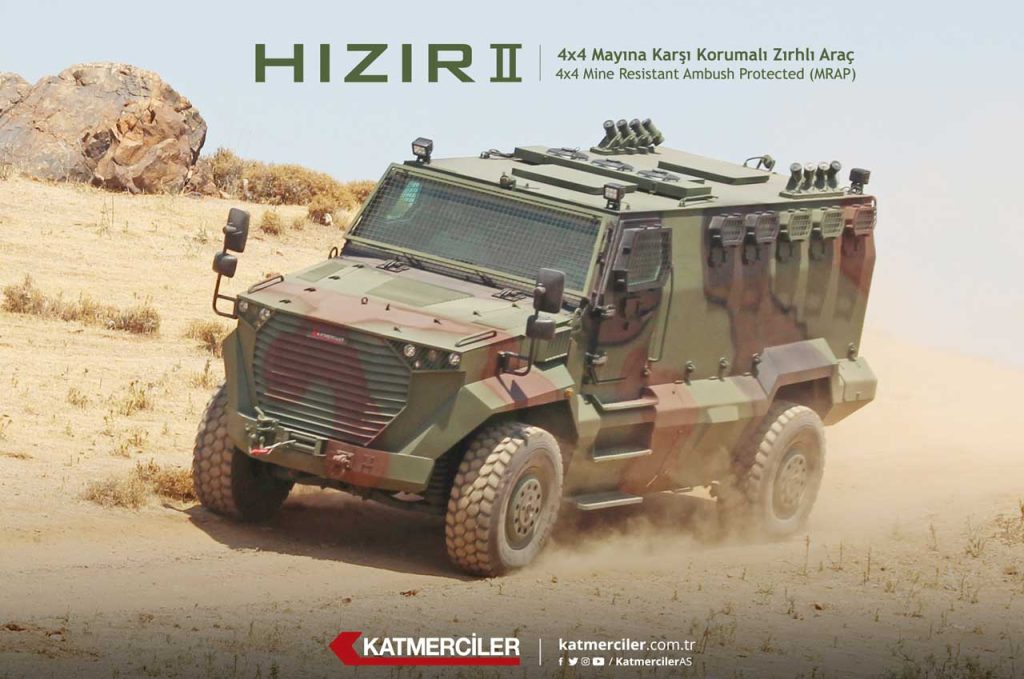 HIZIR II 4×4 Mayına Karşı Korumalı Zırhlı Araç
